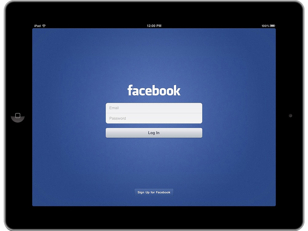 Facebook iPad App